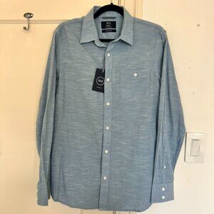 NEW Nordstrom 1901 Mens Chambray Shirt Size Medium